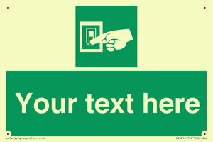 Custom Light Switch Sign